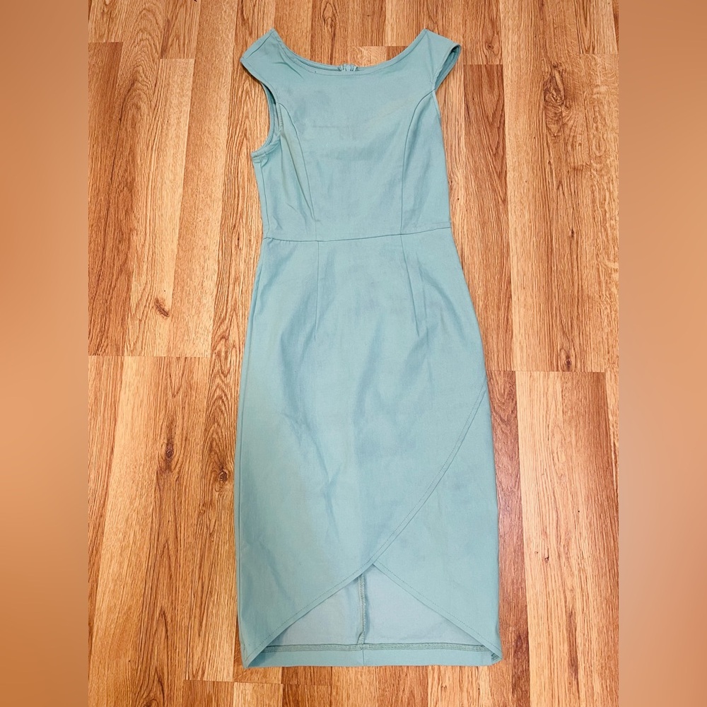 Mint bodycon dress